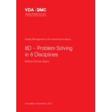 VDA Volume 8D - Problem Solving in 8 Disciplines Method, Process, Report, 1st Edition: 2018